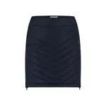 KARI TRAA EVA Dámská zateplená sukně, tmavě modrá, velikost