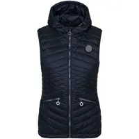 LOAP ILMANAX Dámská prošívaná vesta, tmavě modrá, velikost