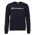 Champion SCRIPT SHOP Pánská mikina, tmavě modrá, velikost