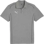 Puma TEAMFINAL CASUALS POLO Pánské polo triko, šedá, velikost