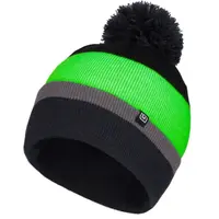 Lewro DESTA Chlapecká pletená čepice, černá, velikost 8-11Y