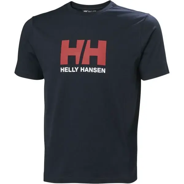 Helly Hansen HH LOGO T-SHIRT Pánské triko, tmavě modrá, velikost