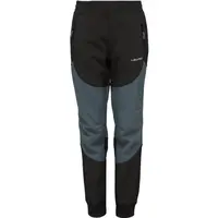 Lewro BERNY Dětské softshellové kalhoty, černá, velikost 140-146