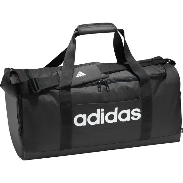 adidas LINEAR DUFFEL M Sportovní taška, černá, velikost