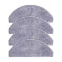 4Pcs Mops for ROIDMI EVE CC Robot Vacuum Cleaner