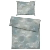 Estella POVLEČENÍ, interlock jersey, olivově zelená, 140/200 cm