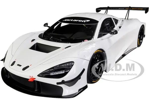 Mclaren 720S GT3 Gloss White 1/18 Model Car by Autoart