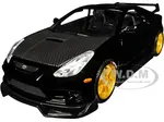 Toyota Celica GT-S Black with Carbon Hood and Sunroof "Maisto Design Tokyo Mod" Series 1/24 Diecast Model Car by Maisto