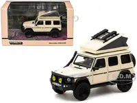Mercedes-AMG G 63 with Camping Tent Beige "Road64" Series 1/64 Diecast Model Car by Tarmac Works