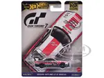 Nissan GT-R Nismo GT3 23 White "Gran Turismo 7" Video Game Diecast Model Car by Hot Wheels
