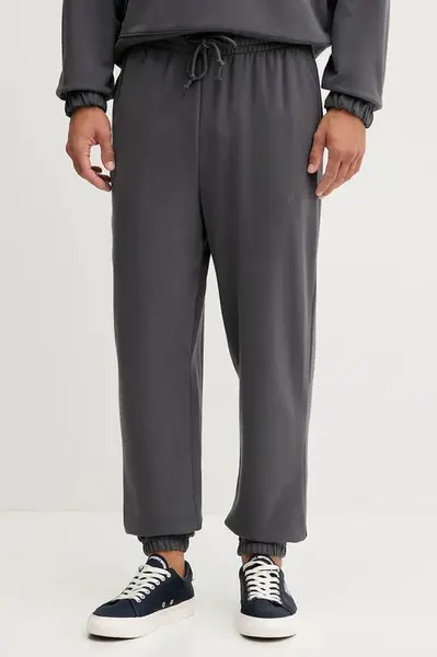 Tepláky Calvin Klein Underwear pánské, šedá barva, LV00NM2931