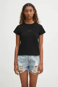 MM6 Maison Margiela Tričko s příměsí vlny MM6 Maison Margiela