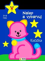 Nalep a vybarvuj Kočička