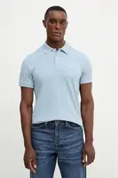 Bavlněné polo tričko United Colors of Benetton růžová barva, 3089J3179