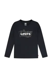 Dětské bavlněné tričko s dlouhým rukávem Levi's LS BATWING FILL