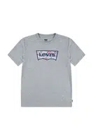 Dětské tričko Levi's ON THE ROAD BATWING TEE šedá barva, s potiskem, 9EN945