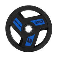 inSPORTline Pogumovaný olympijský kotouč  Herk OL 20 kg 50 mm