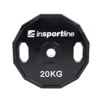 inSPORTline Pogumovaný kotouč  Ruberton 20 kg 30 mm
