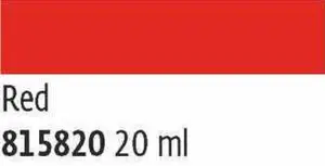 Kontura na hedvábí Javana 20ml – 5820 Red
