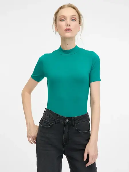 Zelené dámské tričko s krátkým rukávem ORSAY - Dámské