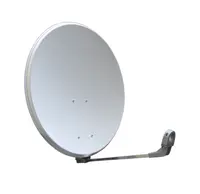 Satelitní parabola 80FE Emme Esse bílá s plastovými zády - rozbaleno - mírně ohnutý okraj, viz foto