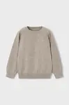 Dětský bavlněný svetr Mayoral béžová barva, 323