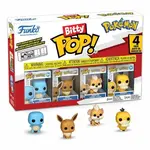 Pokémon minifigurky Bitty POP! Figure Squirtle 4-pack - 2 cm (Série 4)