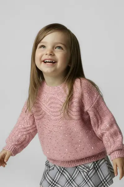 Dětský svetr Mayoral růžová barva, 4306