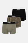 BOSS boxerky pánské bavlněné Trunk 3P BOSS ONE D 3-pack