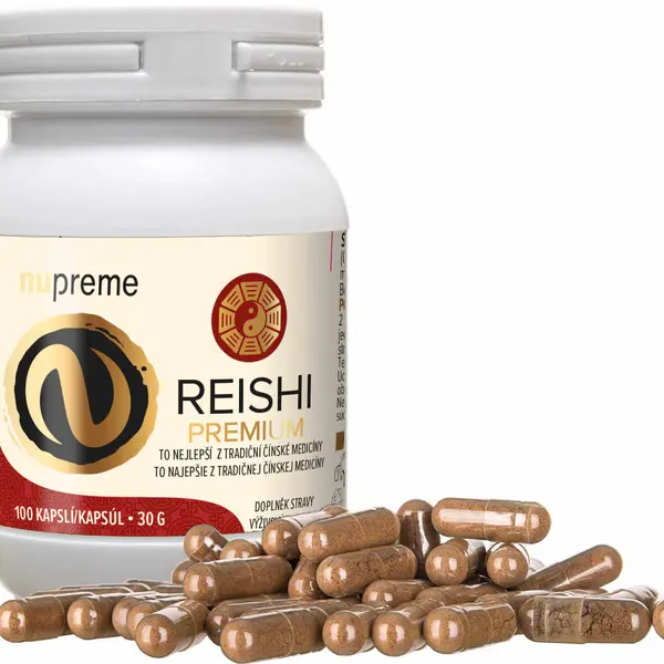 NUPREME Reishi extrakt 100 kapslí