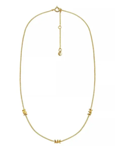 Michael Kors Luxusní pozlacený náhrdelník Premium MKC1780710