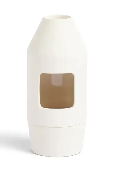 Aromaterapeutický krb HAY Chim Chim 6,5 x 14,5 cm bílá barva