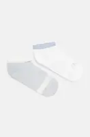 Ponožky Calvin Klein Jeans 2-pack dámské, modrá barva, 701230600