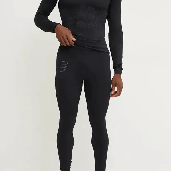 Funkční legíny Compressport On/Off černá barva, AM00173B
