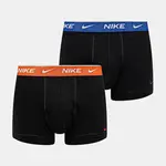 Boxerky Nike 2-pack černá barva, 0000KE1085