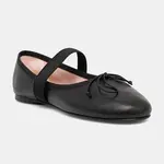 Kožené baleríny Pretty Ballerinas Lea černá barva, 52537_001