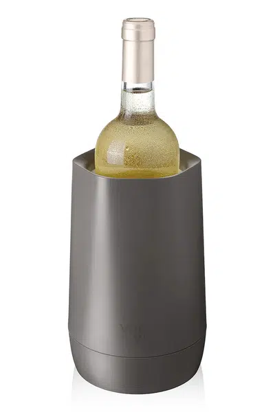 Chladič na víno Vacu Vin Wine HEXO béžová barva