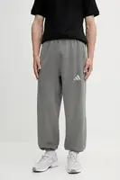 Tepláky adidas ALL SZN pánské, šedá barva, s aplikací, JL6534