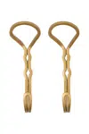 Nástěnný věšák House Doctor HDYra 2-pack zelená barva