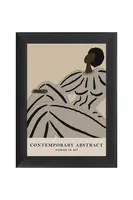 Nástěnná dekorace v rámu home & lifestyle CONTEMPORARY ABSTRACT 50 x 70 cm více barev