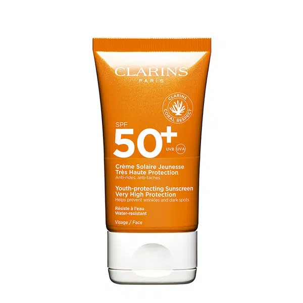 Clarins Ochranný krém na obličej SPF 50 (Youth-protecting Sunscreen) 50 ml