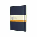 Zápisník Moleskine - mäkké dosky XL, linajkový, modrý