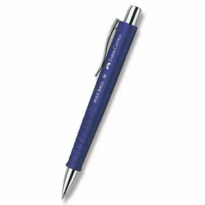 Faber-Castell Poly Ball Modrá guľôčkové pero, M