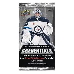 2024-25 Upper Deck Credentials Hockey Hobby Balíček