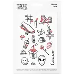 TATTonMe Voděodolné dočasné tetovačky Ve městě mix