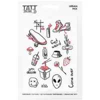 TATTonMe Voděodolné dočasné tetovačky Ve městě mix
