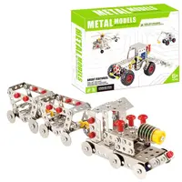 Kovová stavebnice 277 ks - Vlak