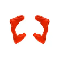 Traxxas závěs těhlice červený (pár)