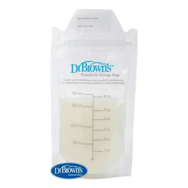 DR.BROWN'S Sáčky na uskladnění mateřského mléka 180 ml 25ks