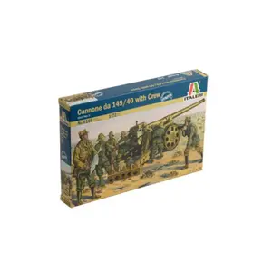 Model Kit figurky 6165 - WWII - Cannone da 149/40 with Crew (1:72)